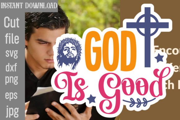A Designer's Review: God is Good SVG in Crafts & Graphics