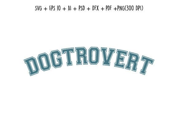 A Dogtrovert Design for Your Embroidery Projects