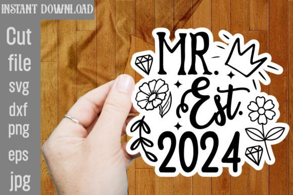 Craft a Polished Digital Identity with Mr. Est. 2024 Graphics