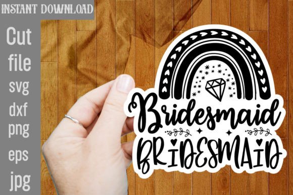 Crafting Elegance with a Bridesmaid SVG Design