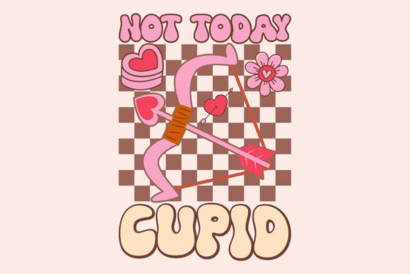 Retro Valentine's Day Graphics for Crafts and Products