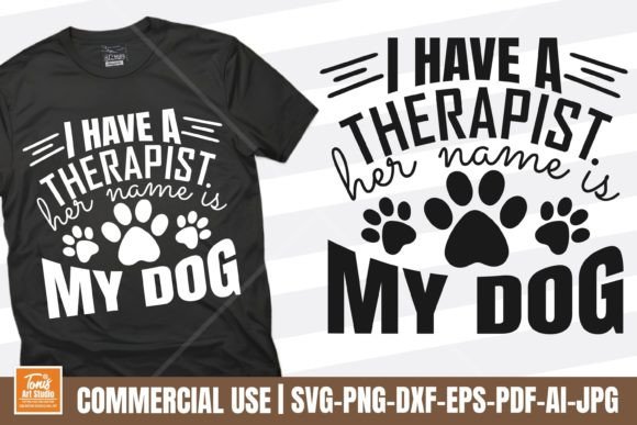 Reviewing the My Dog Is My Therapist Embroidery Design