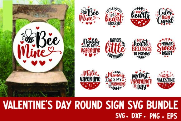 The Valentine's Day Round SVG Bundle: A Designer's Review for Craft Graphics