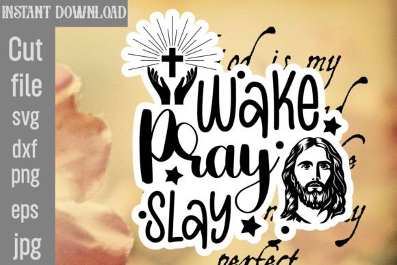 Wake Pray Slay: A Graphics Asset for Modern Crafters